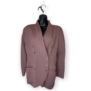 Maska Women’s Striped Wool Blazer size 8